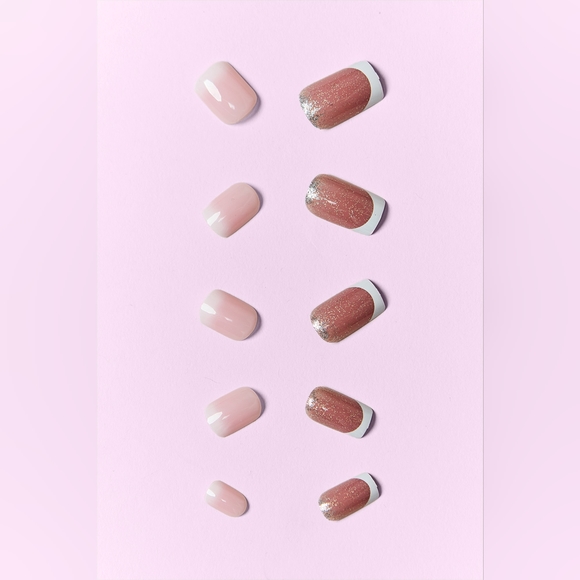 SO PINK BEAUTY Aurora Press On Nails 2 Packs Set - Picture 2 of 3